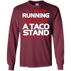 Image of Taco Stan funny Running for Runner Taco Lovers