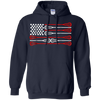 Image of American flag lacrosse shirt 4th of july shirts for men gift