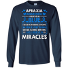 Image of Apraxia Awareness I Believe In Blue Miracles T-Shirt May