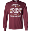 Image of Architect Shirts Not Superhero Funny Architecture Gift Tee