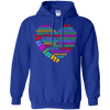 Image of Autism Heart Shape Shirt - Womens Mens Kids
