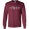 Image of Bike Heartbeat Pulse Shirt - Funny Bike Shirt