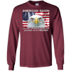 Image of American bacon is seasoned with freedom funny murica T-Shirt