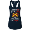Image of Artilleryman Of Christ A Child Of God Men Of Faith T-shirt