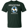Image of T-shirt de football à manches longues de l’équipe d’Argentine de football 2018