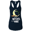 Image of Funny Halloween T Shirt Even Witches Need Wine Shirt