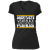 Image of Architects Wear Black: Funny Architect Gift T-Shirt