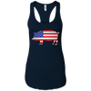 Image of American Flag Pig Shirt 4th of July Independence Day Gift