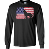 Image of american flag labrador shirt - usa flag labrador shirt