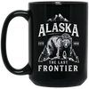Image of Alaska T Shirt The Last Frontier Bear Home Men Women Gifts