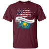 Image of American Grown with Kazakh Roots T-Shirt Kazakhstan Tee