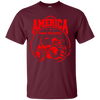 Image of L’Amérique fonctionne sur diesel gear monster SUV Truck Fans T-shirt