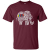 Image of Autism Awareness Elephant Long Sleeve T Shirt