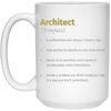 Image of Architect Definition T-Shirt Architecture Distressed Tee