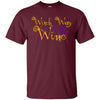 Image of Witch way to the wine shirt Party Halloween Wine lover shirt