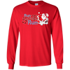 Image of Santa Running Shirt-Funny Joyeux Noël & T-shirt de Jour férié