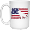 Image of american flag labrador shirt - usa flag labrador shirt