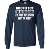 Image of Architect I'm Not Arguing T-Shirt
