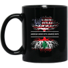 Image of American Grown With Lebanese Roots T-Shirt Lebanon Tee