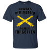 Image of Always Remembered Never Forgotten T-shirt