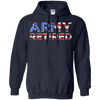 Image of Army Retired T-Shirt Military U.S. Army Retirement Gift