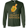 Image of Funny Hanukkah Shirt - Fidget Spinner Dreidel T-Shirt