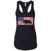 Image of American Flag Patriotic Wild Feral Pig Hunting T-Shirt USA