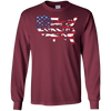 Image of American Gun Shirt: United States Flag Pattern