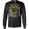 Image of Aries Facts Zodiac Sign T-Shirt