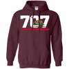 Image of Area Code 707 shirt - Sonoma California tshirt