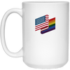 Image of American Gay Flag Shirt, LGBT America Pride, 4th of July Tee