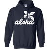 Image of Aloha Palm Tree Simple Long Sleeve T-shirt