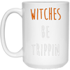 Image of Funny Halloween T-shirt - Witches Be Trippin