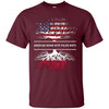 Image of American Grown With Polish Roots T-Shirt Poland Tee