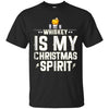 Image of Christmas Spirit shirt Whiskey Is My Christmas Spirit