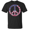 Image of American Peace Sign Funny Happy 4th Fourth Of July T-Shirt