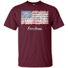 Image of America Independence Day Freedom 4th July Apparel T-Shirt