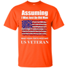 Image of Assuming I Was Just An Old Man US Veteran Long Sleeve TShirt