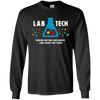 Image of "Lab Tech: Making Doctors Look Smart" - funny medical tshirt