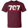 Image of Area Code 707 shirt - Sonoma California tshirt