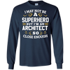 Image of Architect Shirts Not Superhero Funny Architecture Gift Tee