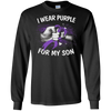 Image of Alzheimer Awareness, I Wear Purple For My Son T-Shirt