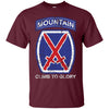 Image of 10th Mountain Division T Shirt Climb To Glory - 20324