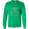 Image of Christmas Ugly Sweater T-Shirt For Nurses And RN