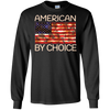 Image of American by choice T Shirt US Citizenship gift T-shirt.