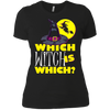 Image of Funny Halloween T-Shirt Which Witch Is Which. Teacher Gift.