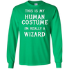 Image of Wizard Halloween Costume Shirt Easy Funny for Men Boys Girls