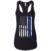 Image of American Flag Retired Police Officer Shirt