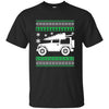 Image of Santa's Jeep Christmas Tree Ugly Sweater Party