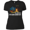 Image of Always Remember 9/11 Patriot Day Memorial Tshirt